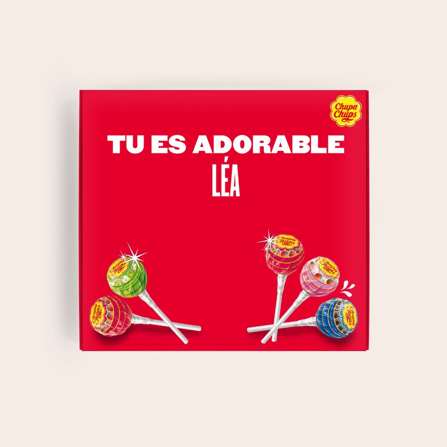 Coffret personnalisé Chupa Chupsonnalisé Chupa Chups Coffret personnalisé Chupa Chupsonnalisé Chupa Chups