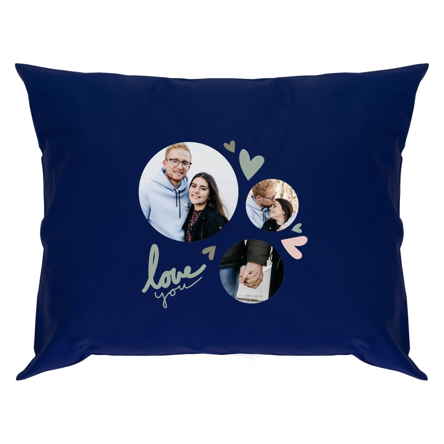 Kussen bedrukken - Navy - 50 x 60 cm Kussen bedrukken - Navy - 50 x 60 cm