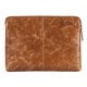 Pochette ordinateur cuir - Marron - 13 pouces