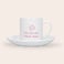 Tazza da Cappuccino Personalizzata con Piattino Tazza da Cappuccino Personalizzata con Piattino