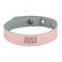 Leather bracelet girls - Pink