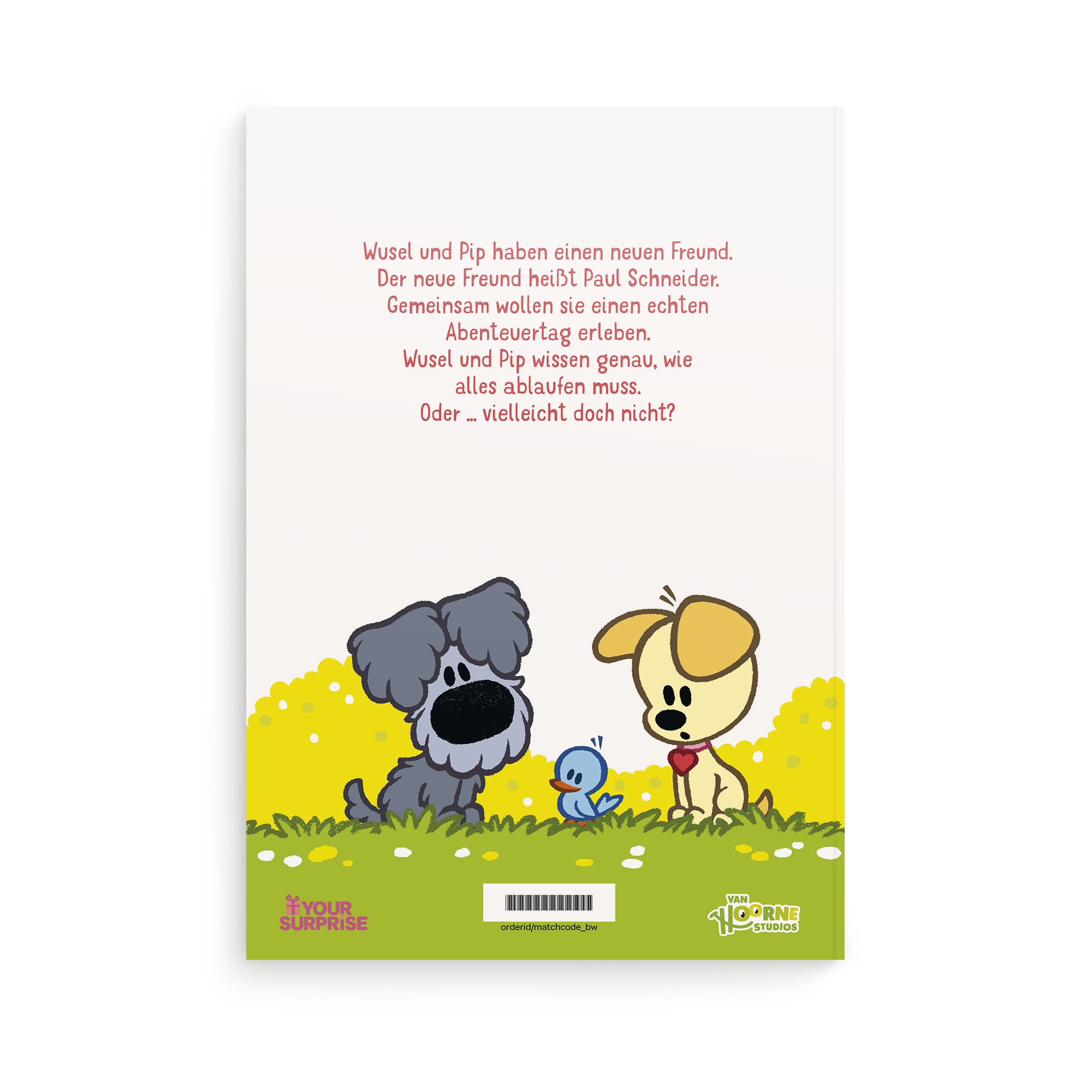 Kinderbuch  Wusel & Pip personalisieren