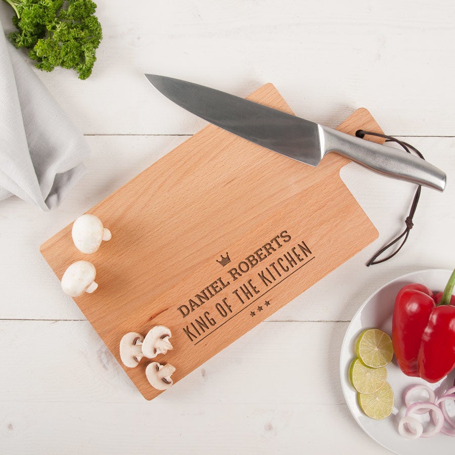 Wooden cutting board - Beech - Rectangle - Landscape (M)