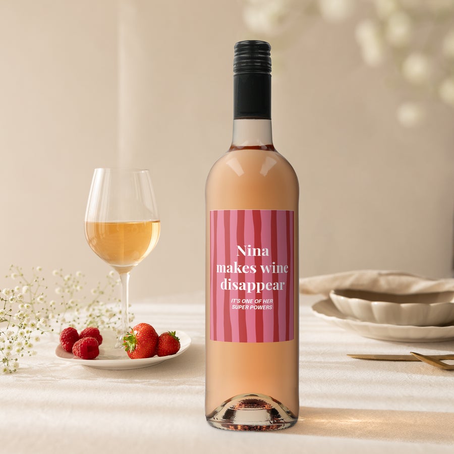 Personalizowane wino Oude Kaap Rosé