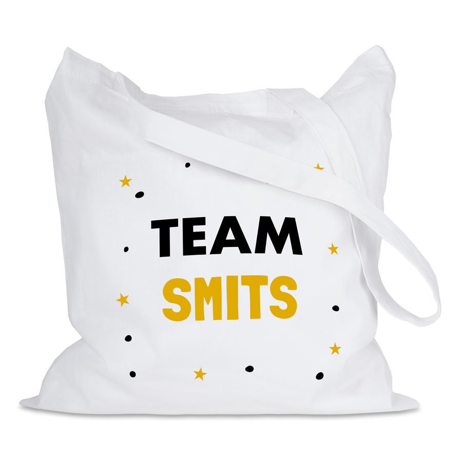 Tote bag - 3 stuks - enkelzijdig bedrukt