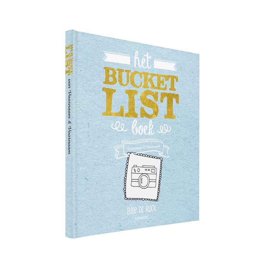 Het Bucketlistboek voor op reis