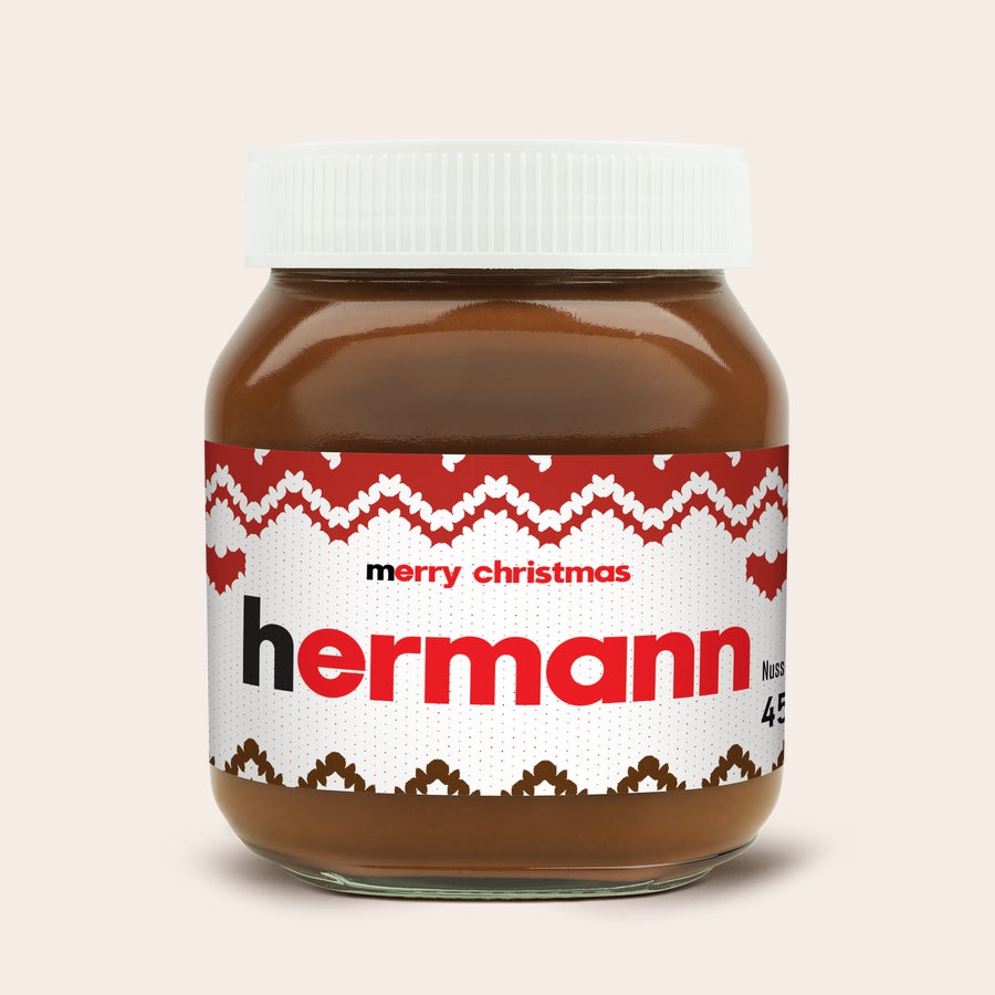 Personalisiertes nutella®-Glas nutella® Glas, personalisiert mit