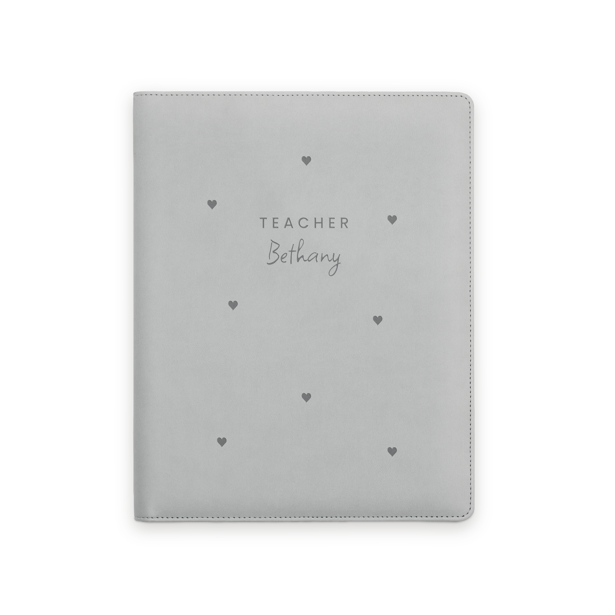 Vegansko usnjeno držalo za beležke po meri