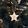 Engraved wooden Christmas star decoration Engraved wooden Christmas star decoration