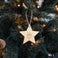 Personalizirani božični okraski - Les - Gravirano - Zvezda - 4 kosi