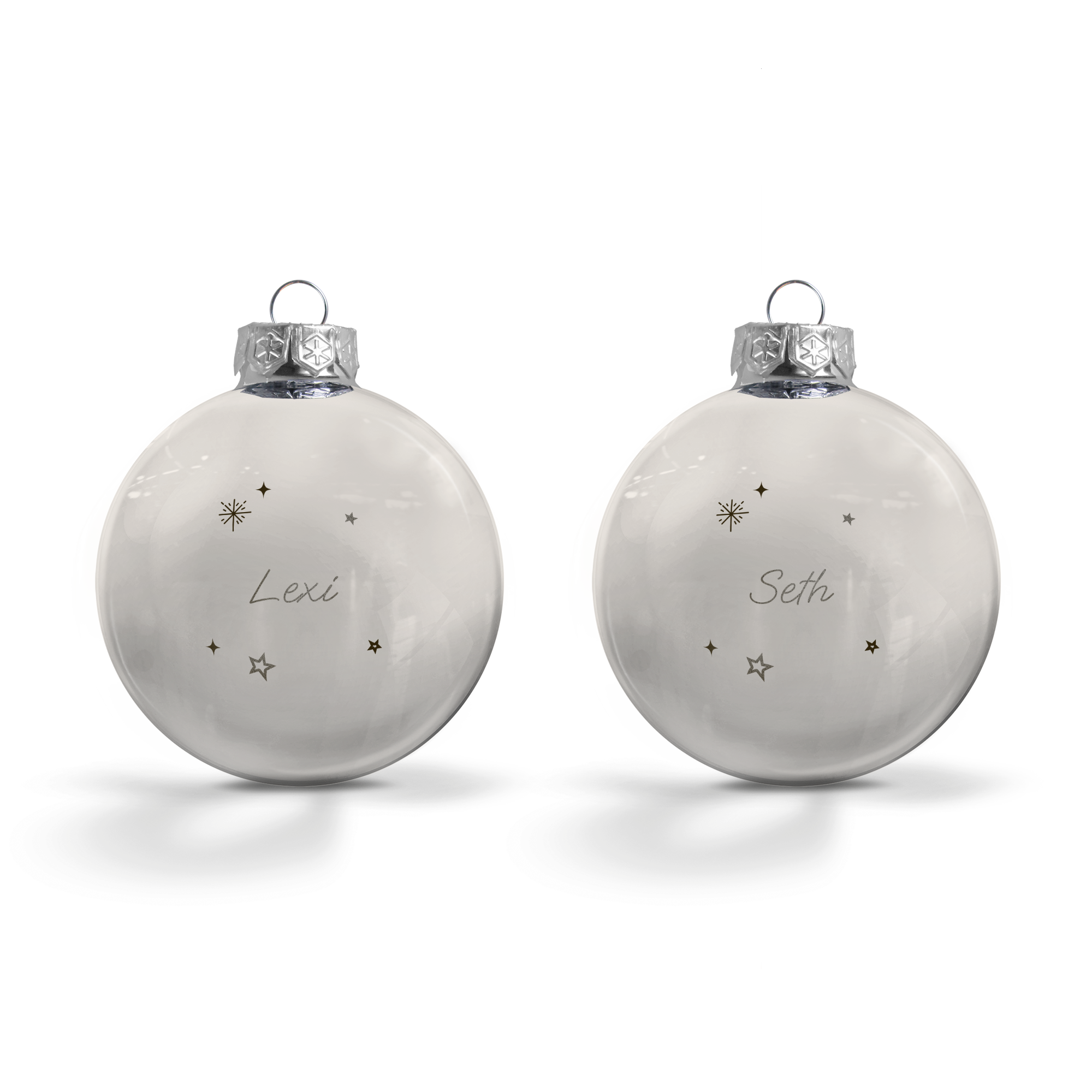 Bolas de Navidad - Cristal