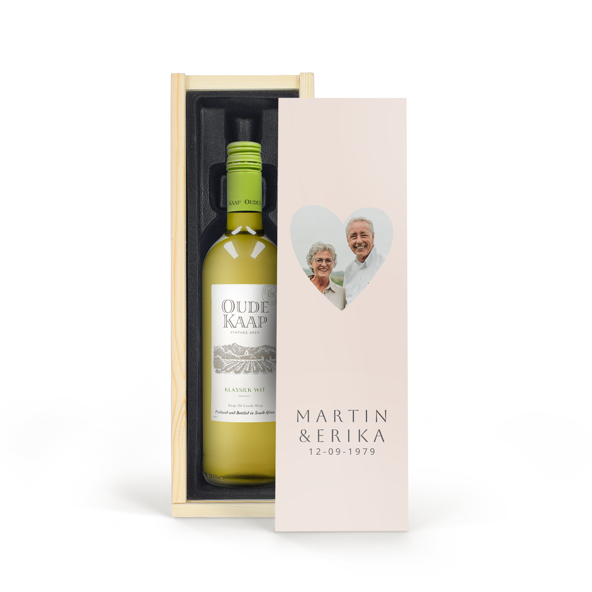 Personalisierter Oude Kaap Weißwein