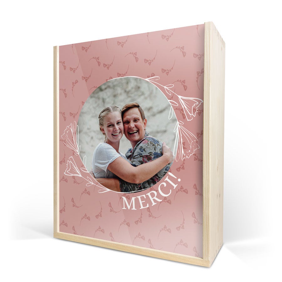 Caisse à vin 3 bouteilles  - Deluxe