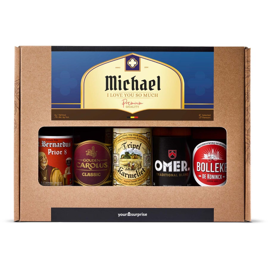 Personalised Beer Gift Set - Birthday