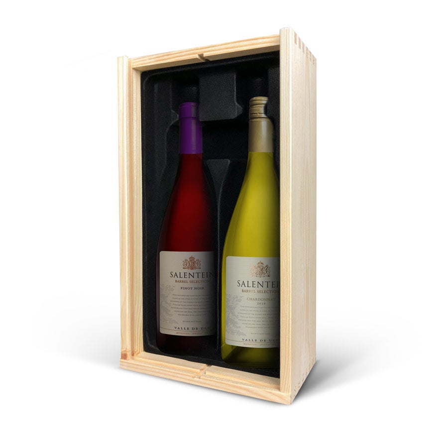 Wein Geschenkset personalisieren - Salentein Pinot Noir & Chardonnay