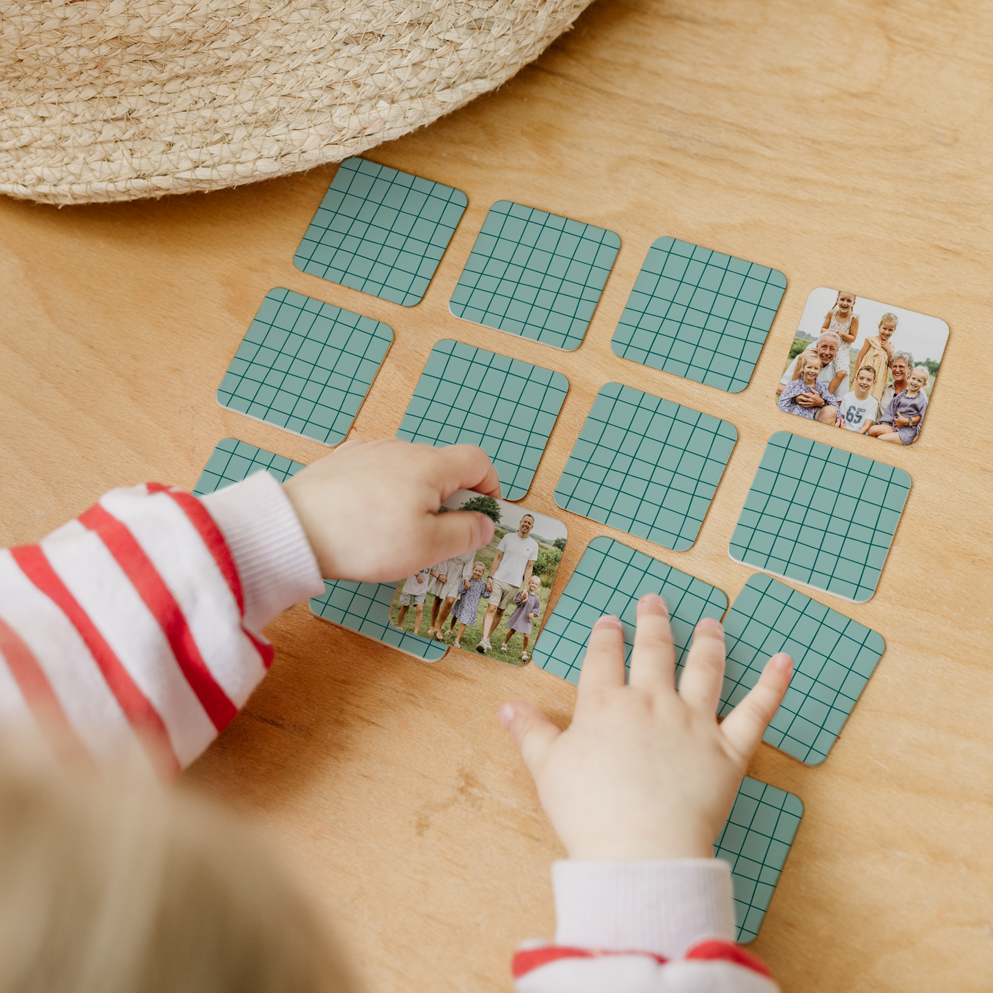 Jeu memory personnalisé avec photo - 15x2