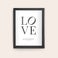 Personalised photo print with frame Personalised photo print with frame