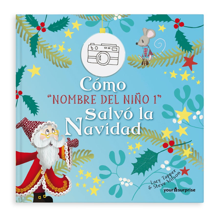 Cuento personalizado - Salvando la Navidad - Tapa dura 