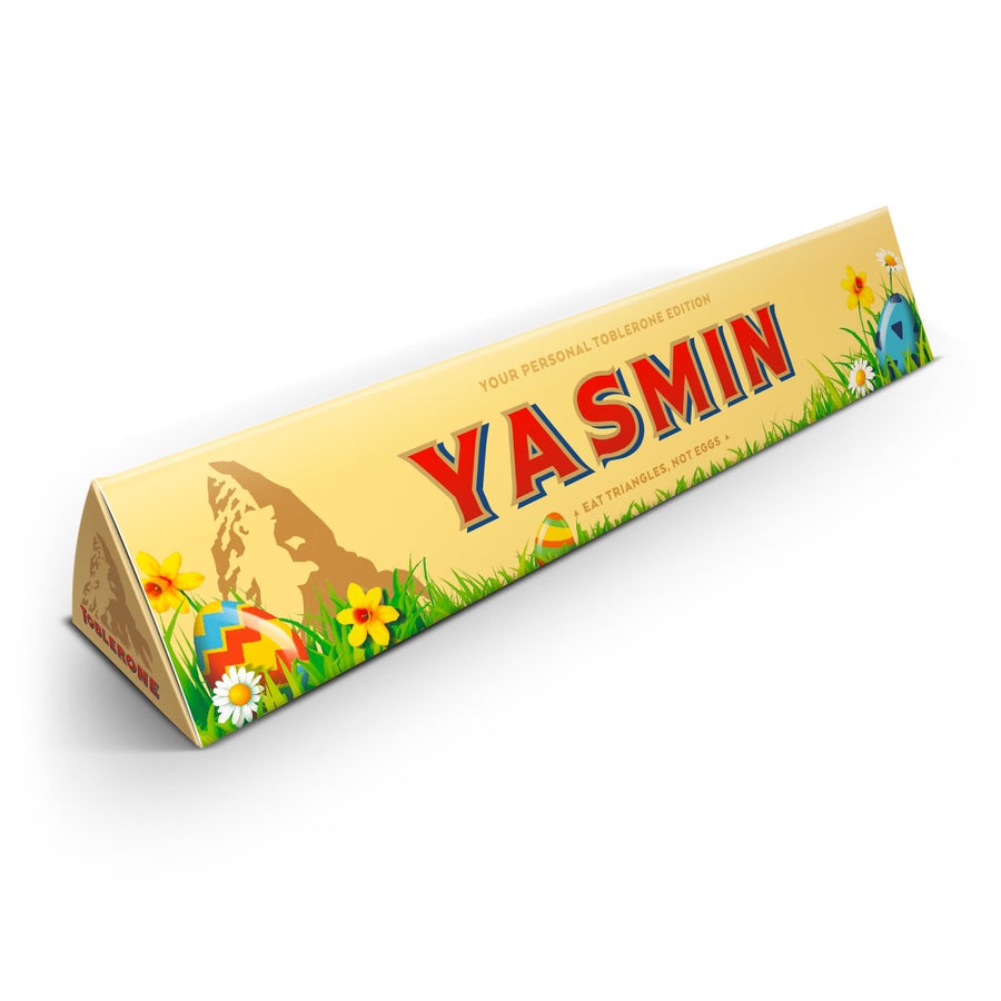 Toblerone personalisiert - Ostern