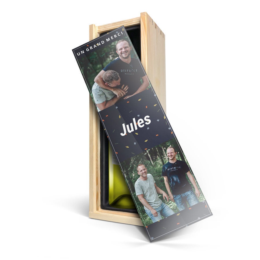 Coffret vin personnalisé - Oude Kaap - blanc Coffret vin personnalisé - Oude Kaap - blanc