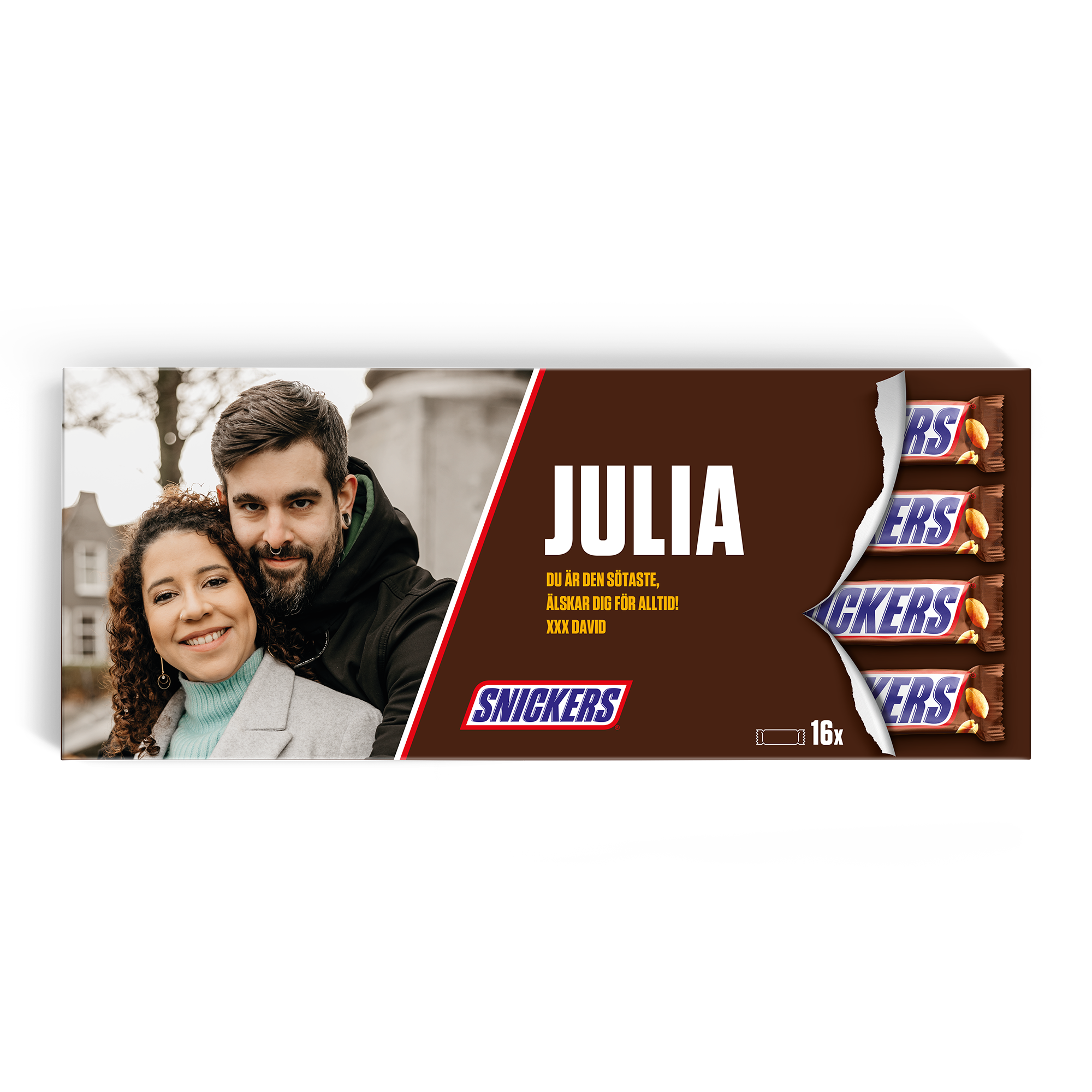Personlig XXL Snickersbar