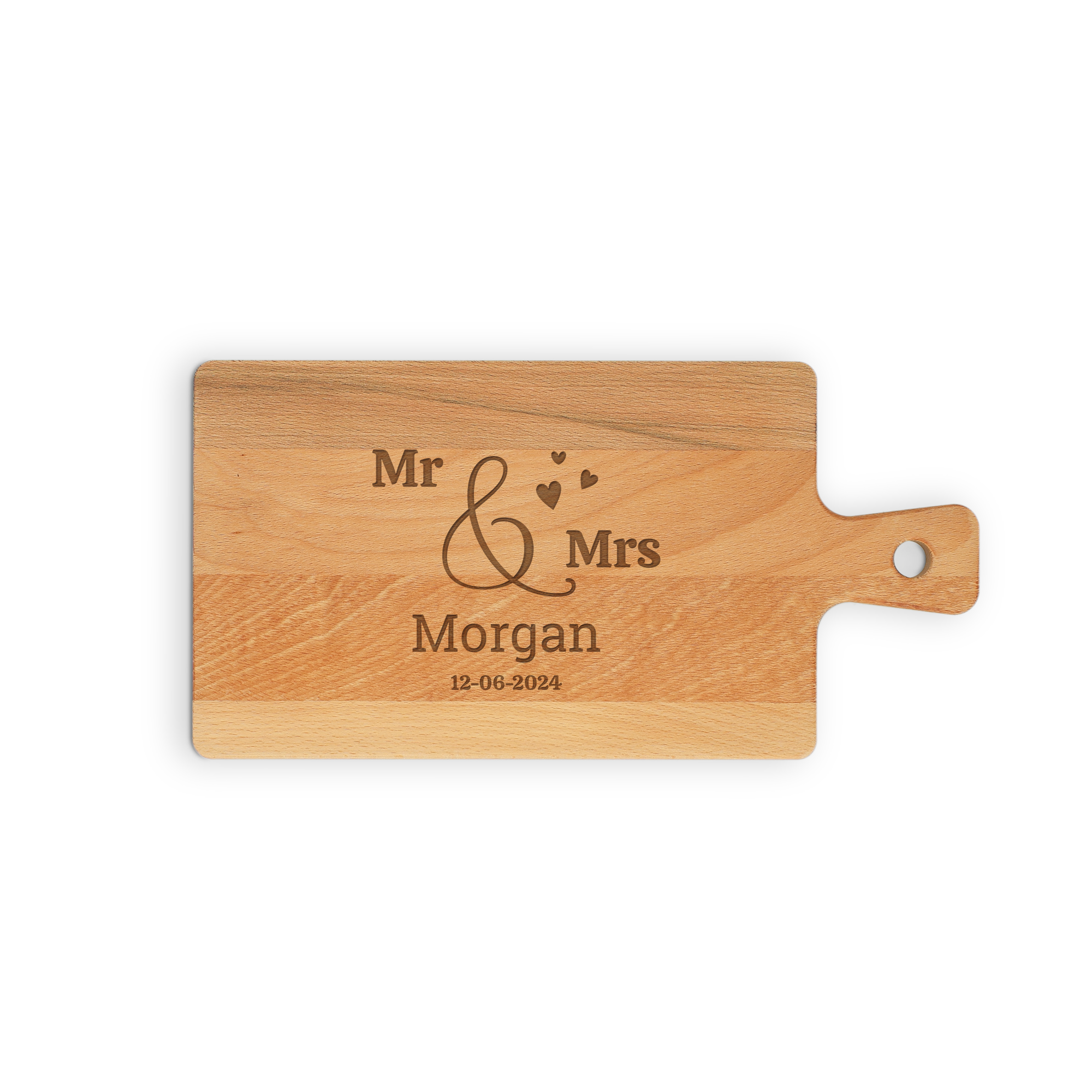 Personalised wooden serving platter