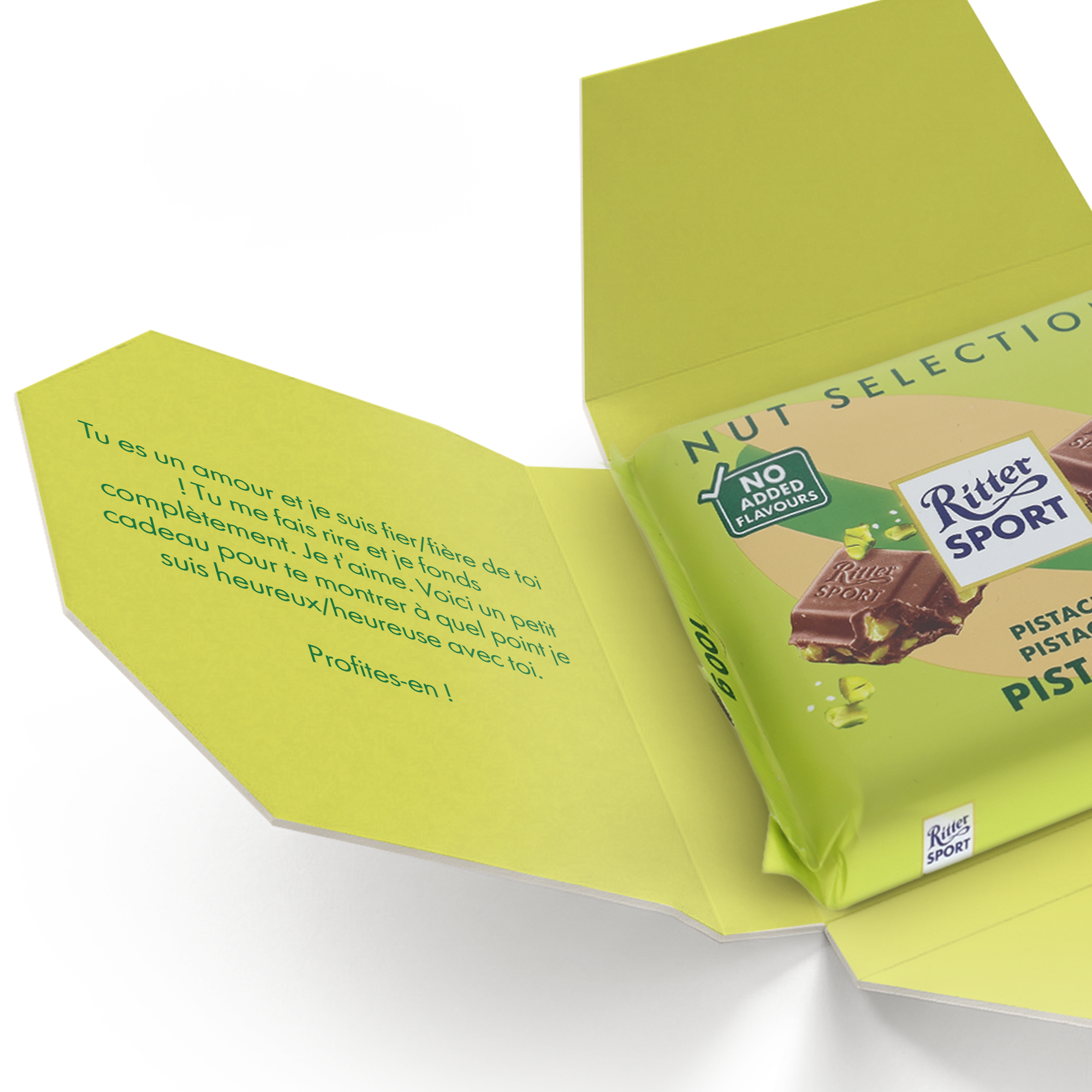 Personnalisez votre chocolat Ritter Sport