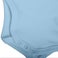 Personlig kortärmad body-baby - Blå (50/56)