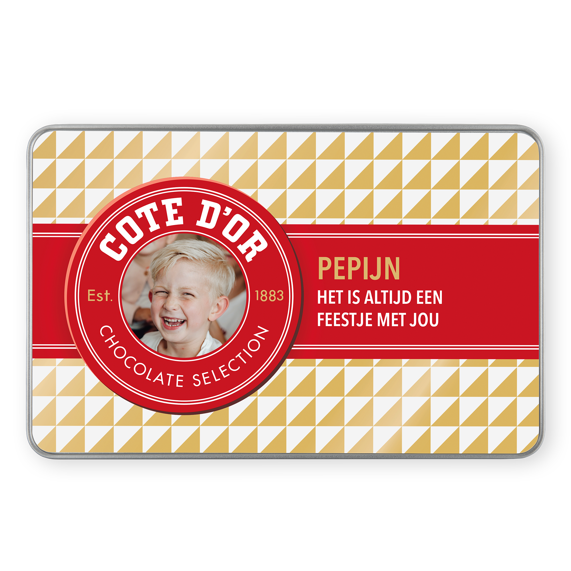 Cadeaublik gevuld met Côte d'Or