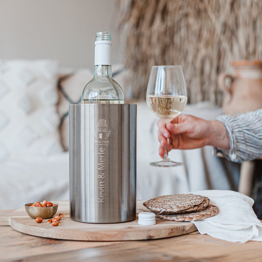 Wine cooler - Stainless steel Wine cooler - Stainless steel