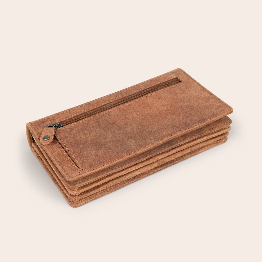 Portefeuille en cuir femme personnalisé Portefeuille en cuir femme personnalisé