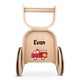 Wooden car push-along toy 3-in-1