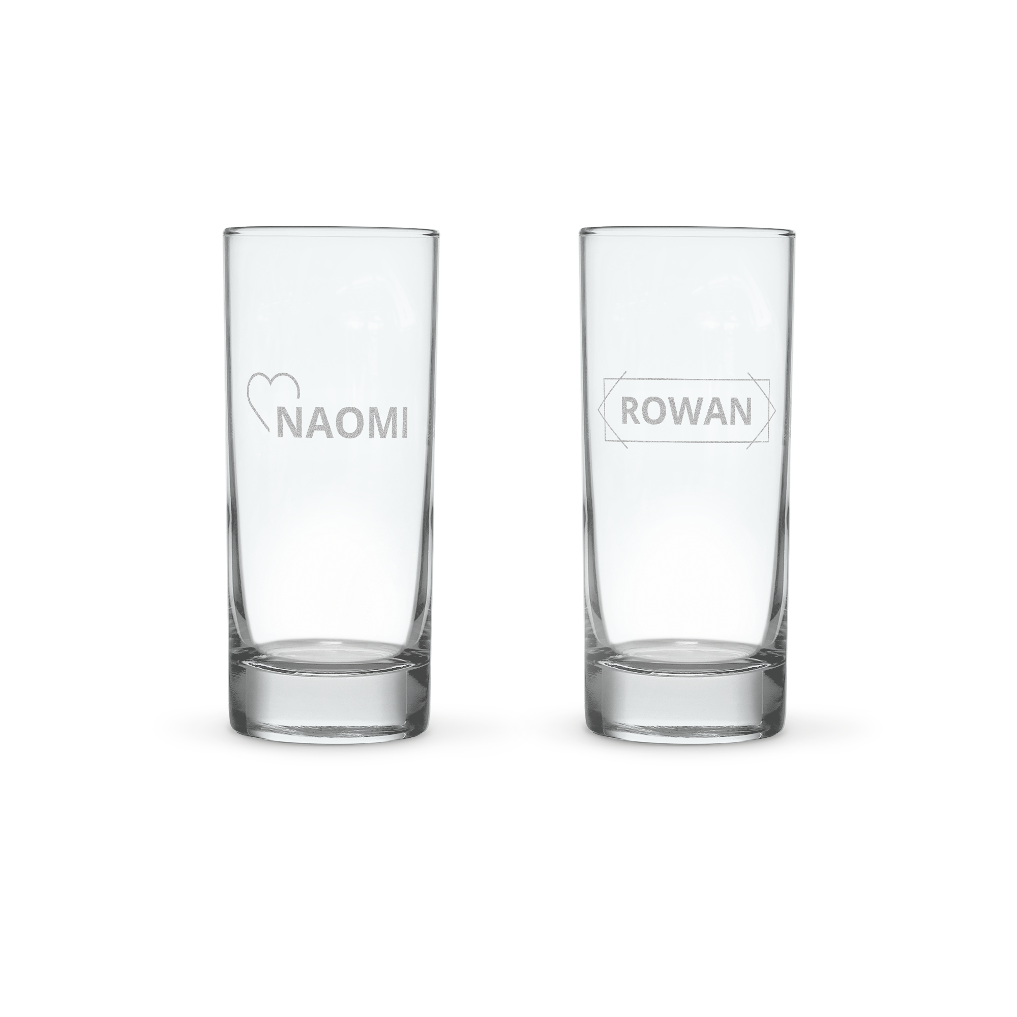 Longdrinkglas graveren