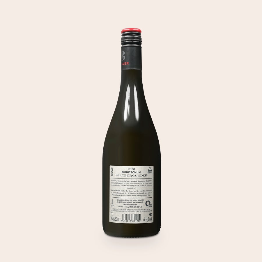Vinho com etiqueta personalizada - Emil Bauer Spätburgunder - impresso  Vinho com etiqueta personalizada - Emil Bauer Spätburgunder - impresso