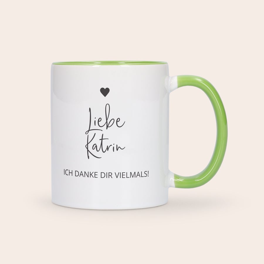 Farbige Tasse Bedrucken Farbige Tasse Bedrucken
