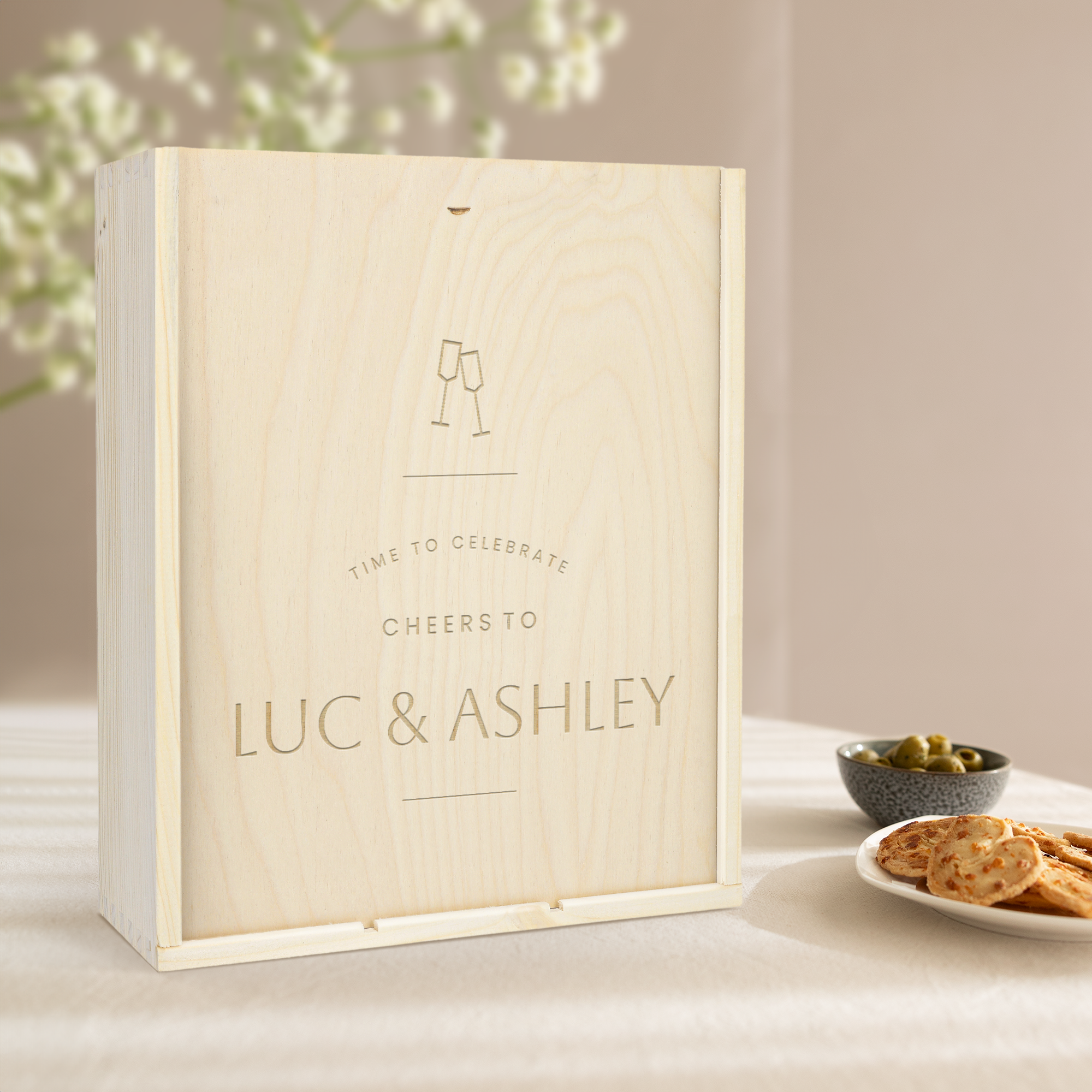 Personalised Wooden Gift Box
