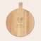 Personalised pizza board - Beech - Round - Engraved Personalised pizza board - Beech - Round - Engraved