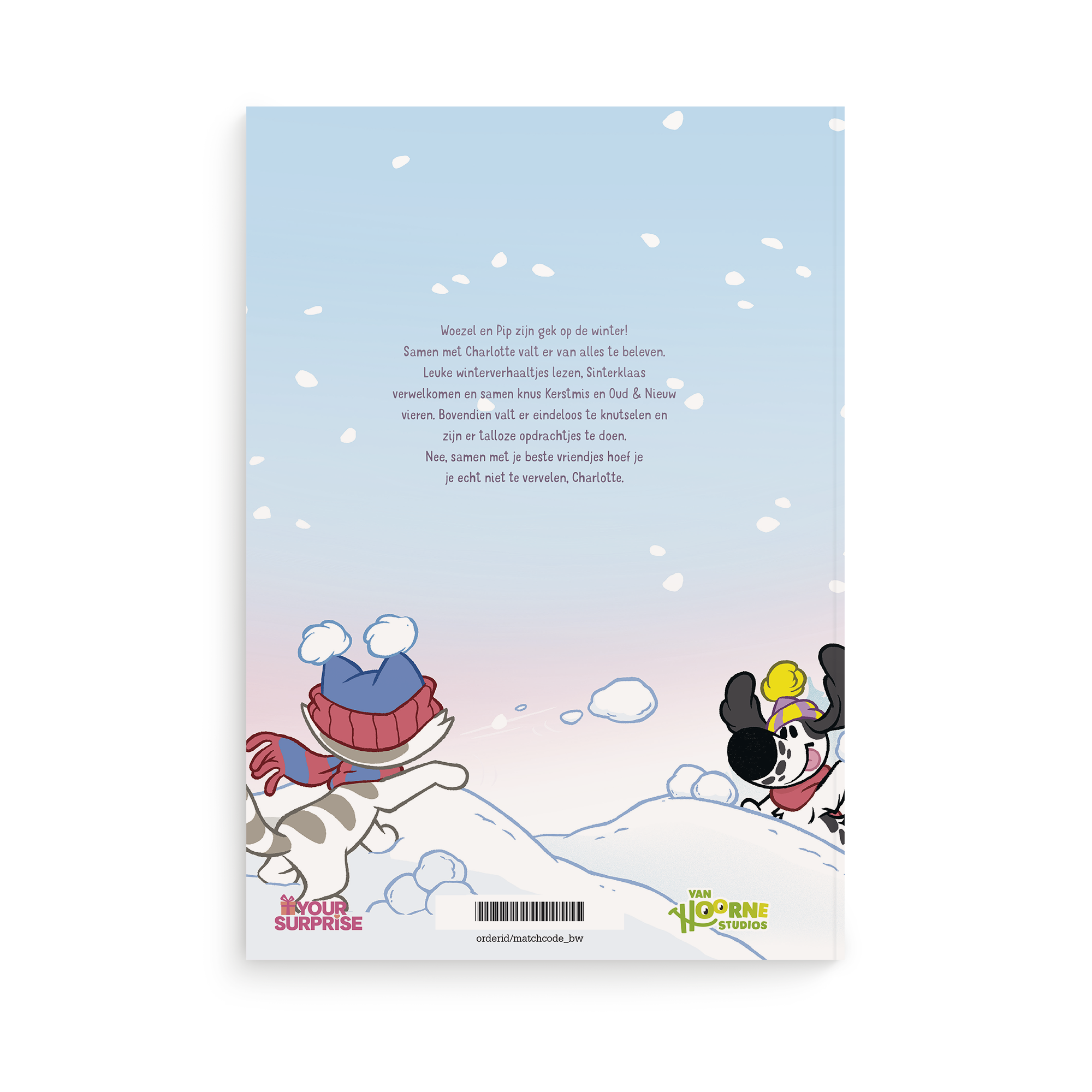 Winterboek - Woezel en Pip boek