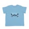 Camiseta personalizada de bebé - Manga corta - Celeste - 62/68
