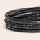Pulsera de cuero de lujo grabada Pulsera de cuero de lujo grabada