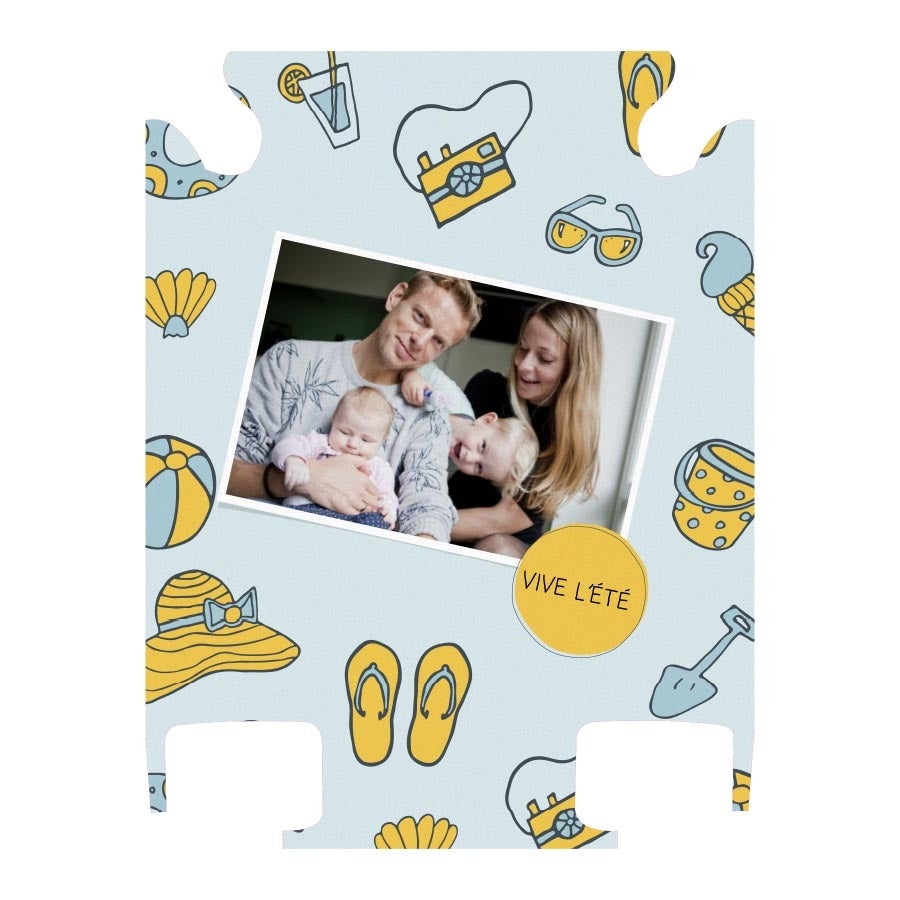 Visuel interchangeable - Pour valise