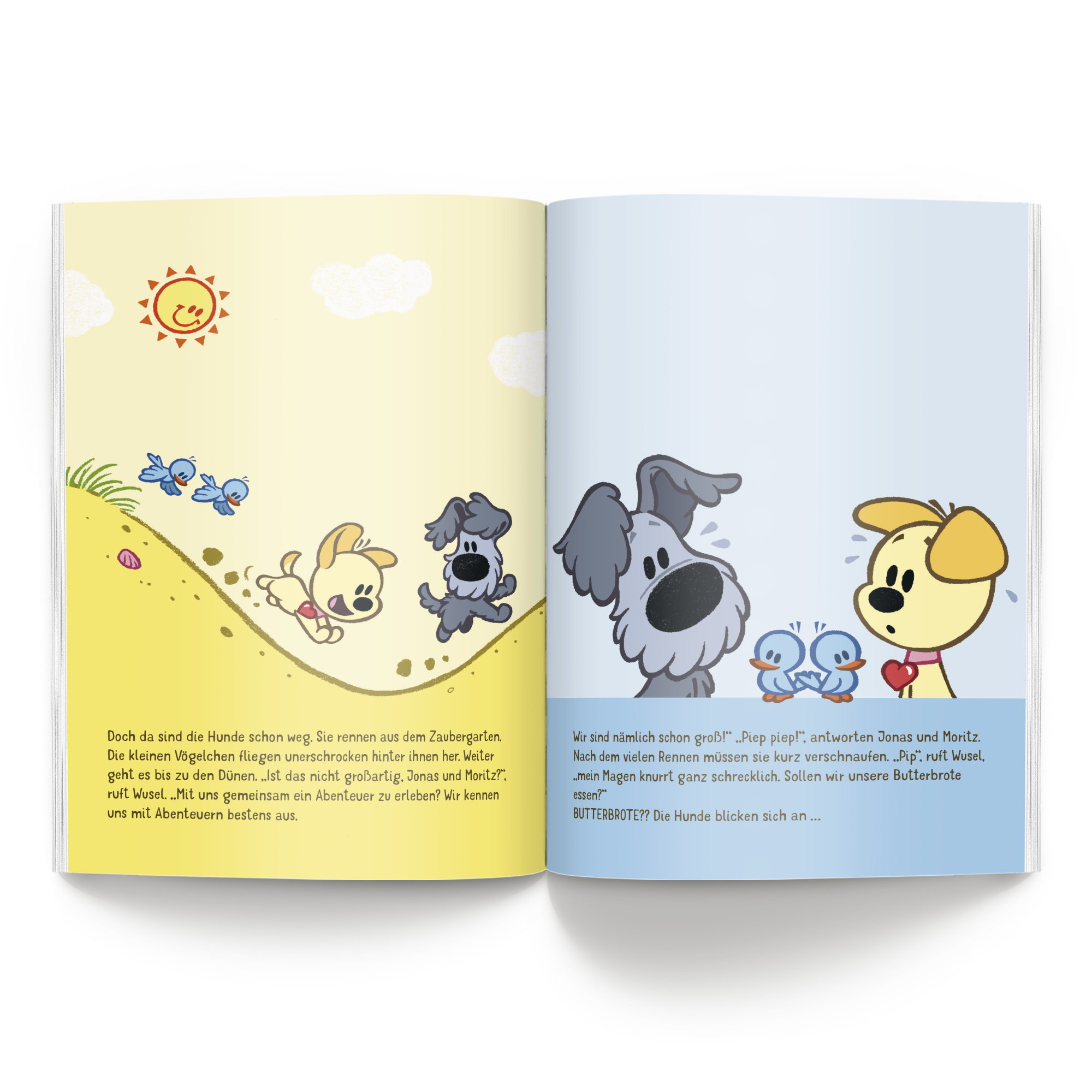 Kinderbuch  Wusel & Pip personalisieren