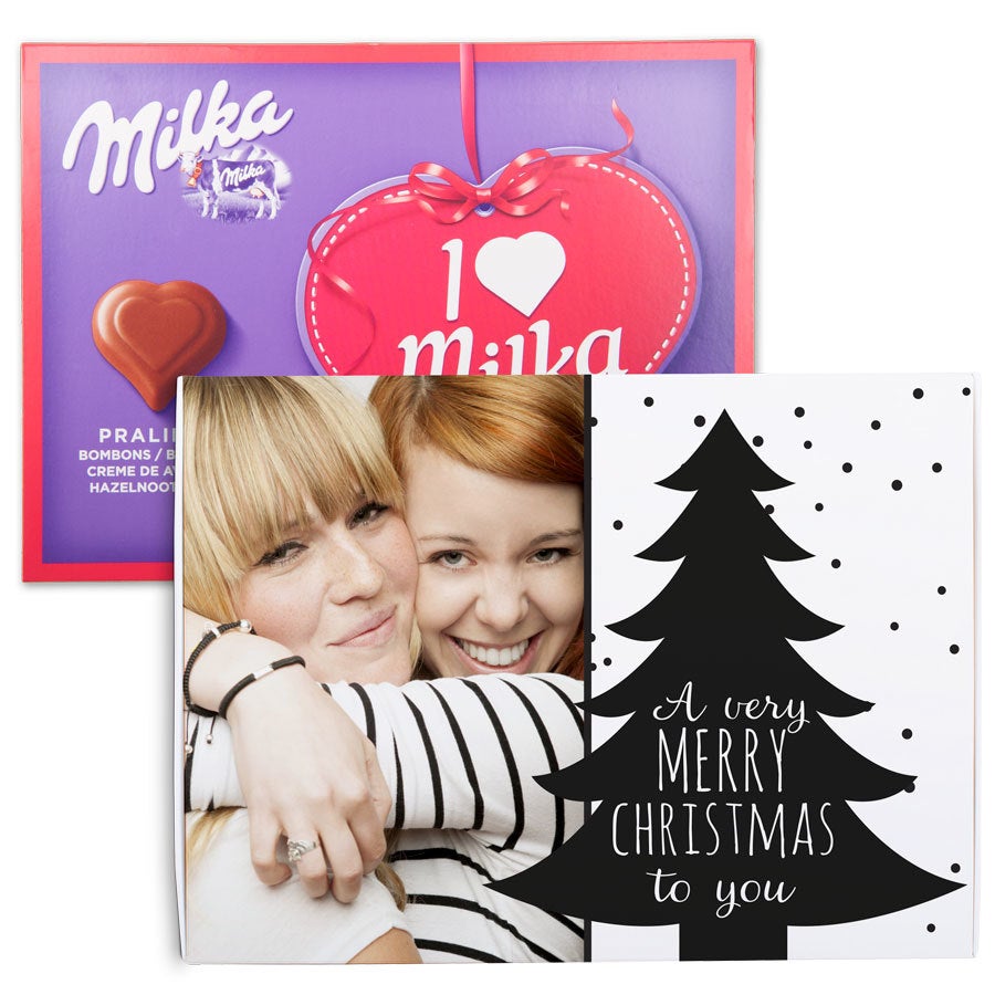 Eu amo Milka! giftbox - Natal (110 gramas)