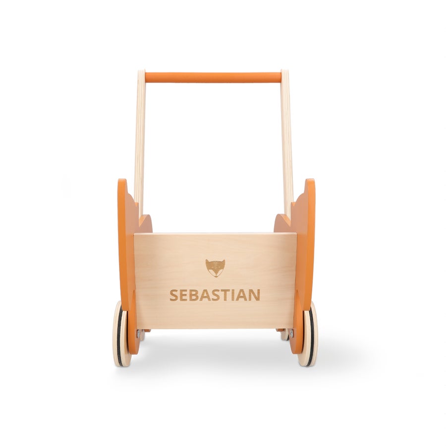 Personalised Trixie wooden baby walker YourSurprise