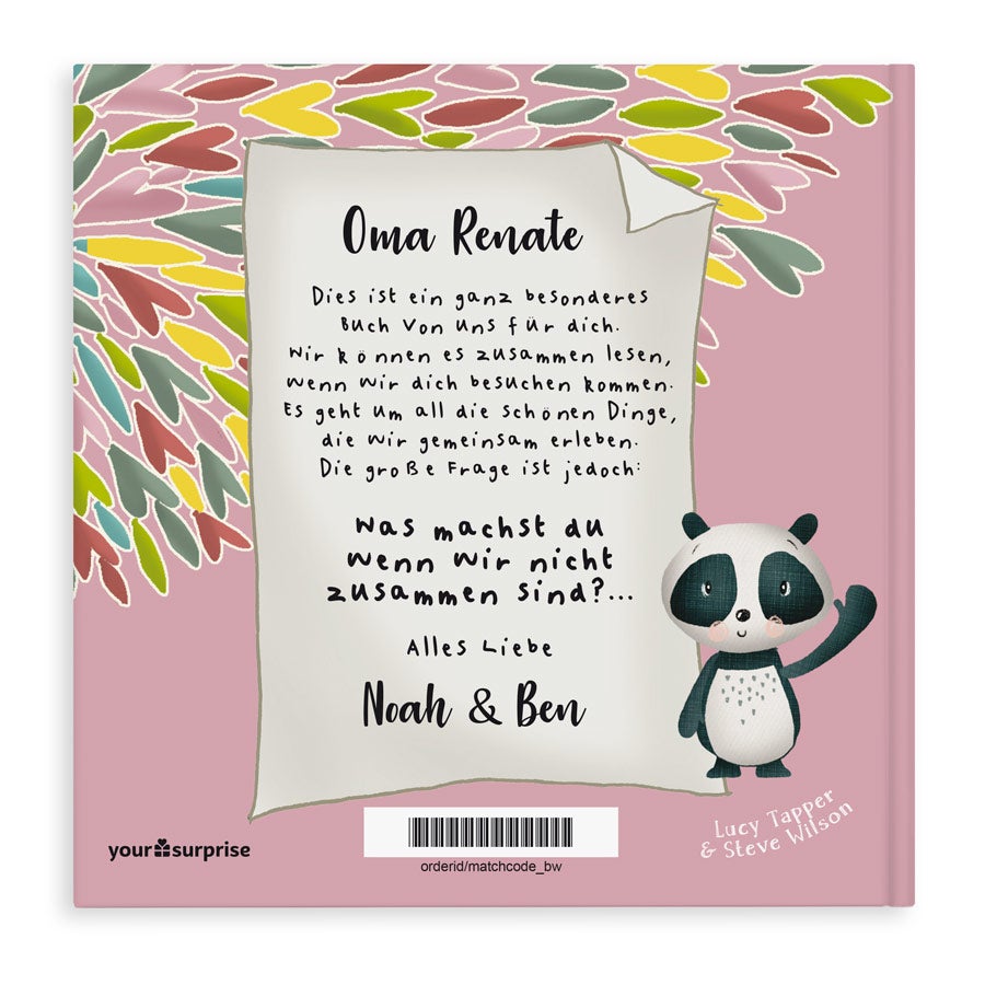 Personalisiertes Buch Oma und Opa