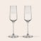 Personalised champagne glasses Personalised champagne glasses