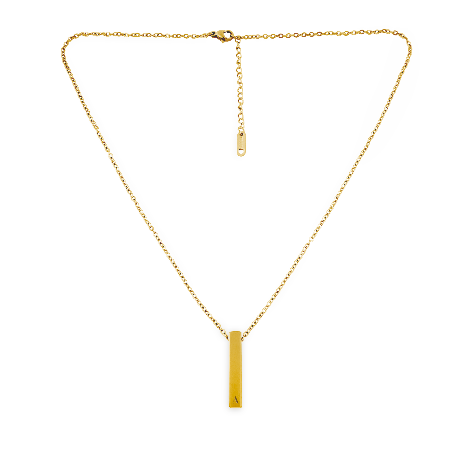 Collar de barra con nombre