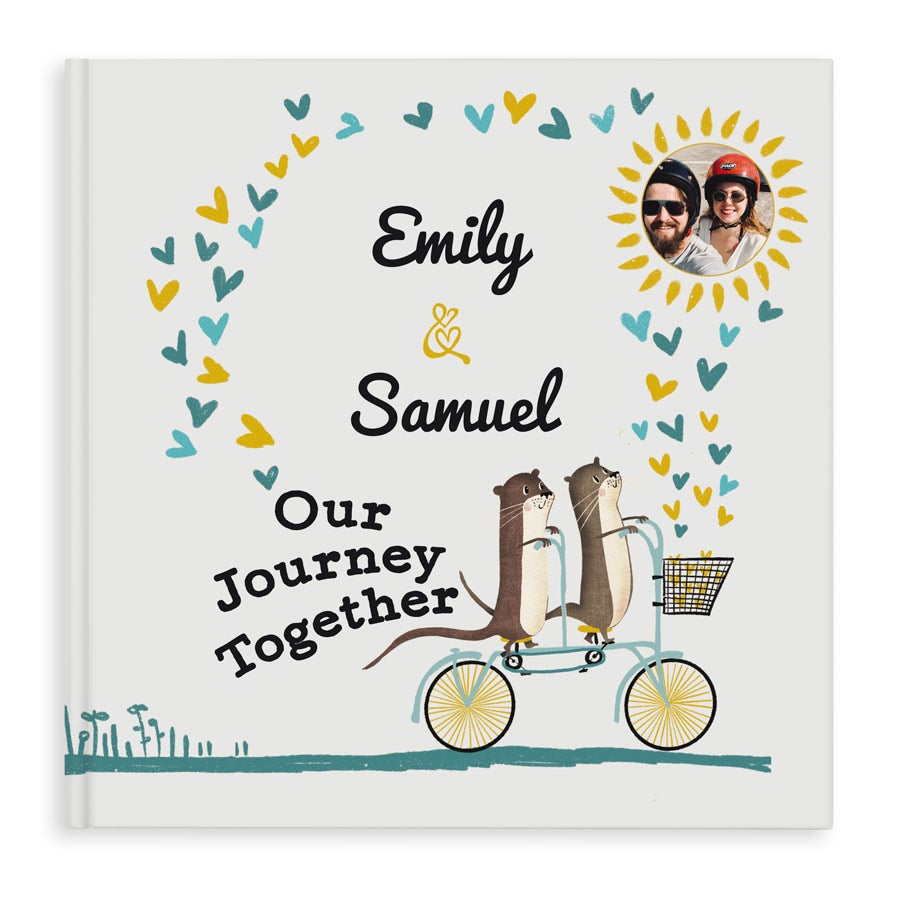 Personalised book - Our Journey Together - Hardcover