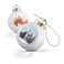 Christmas Baubles - Ceramic (2 pezzi)