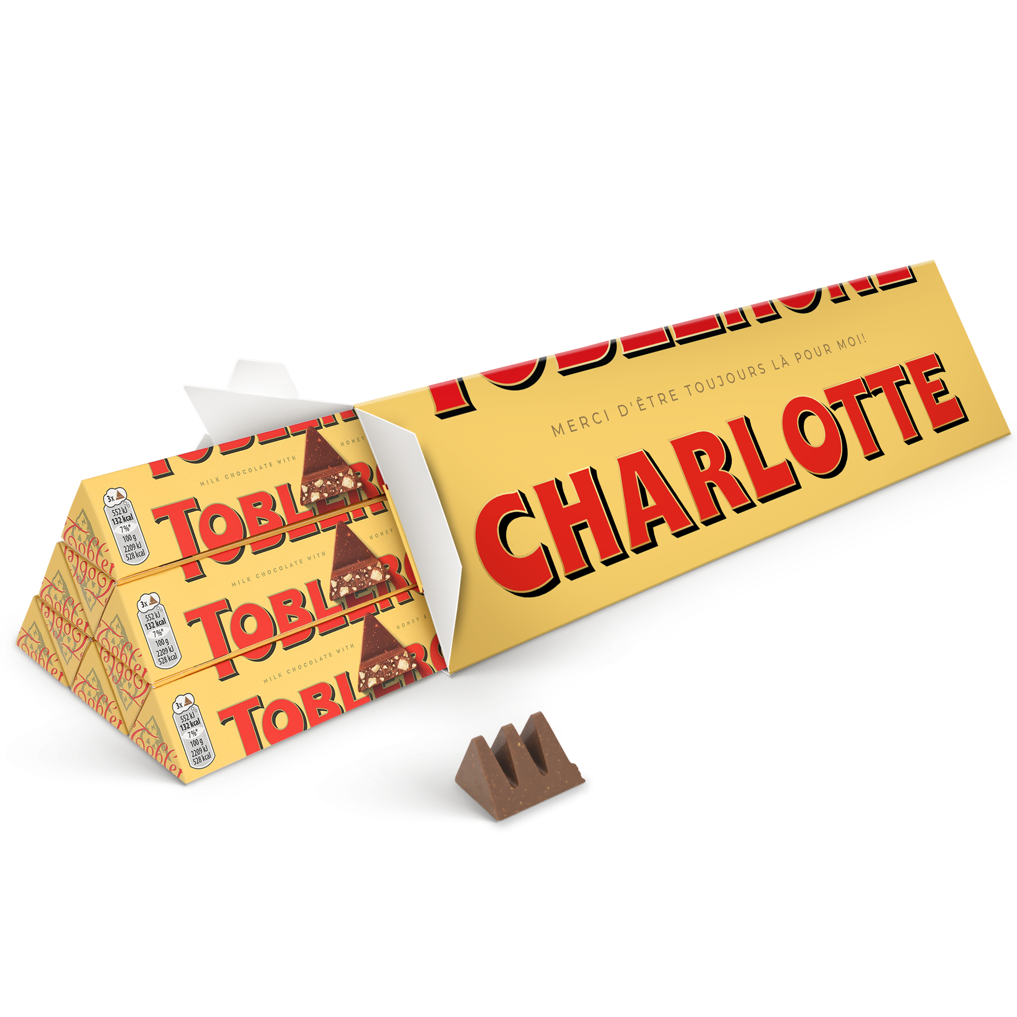 Toblerone personnalisé